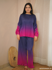 Wild Purple Ombre Co-Ord Set